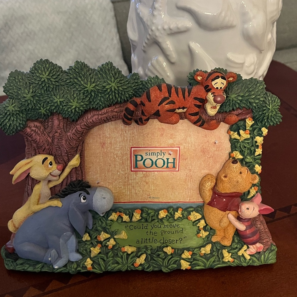 Disney Pooh and Friends Picture Frame - Green and Orange - Picture 3 of 6